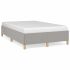 Cadru de pat box spring, gri deschis, 90x200 cm, textil GartenMobel Dekor