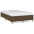 Cadru de pat box spring, maro închis, 80x200 cm, textil GartenMobel Dekor