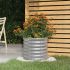 Jardinieră grădină verde 40x40x36 cm oțel vopsit electrostatic GartenMobel Dekor