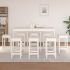 Set mobilier de bar, 9 piese, lemn masiv de pin GartenMobel Dekor