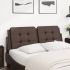 Pernă pentru tăblie pat, alb și negru, 140cm, piele artificială GartenMobel Dekor