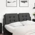 Pernă pentru tăblie pat, negru și alb, 120cm, piele artificială GartenMobel Dekor