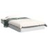 Cadru de pat, alb, 75x190 cm, lemn prelucrat GartenMobel Dekor