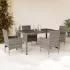 Set mobilier de grădină cu perne 9 piese bej poliratan & sticlă GartenMobel Dekor