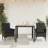 Set mobilier grădină cu perne 5 piese bej poliratan/lemn acacia GartenMobel Dekor