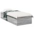 Cadru de pat, alb, 90x200 cm, lemn prelucrat GartenMobel Dekor