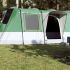 Cort de camping tunel pentru 4 persoane, albastru, impermeabil GartenMobel Dekor