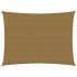 Pânză parasolar, bej, 3 x 4,5 m, HDPE, 160 g/m² GartenMobel Dekor