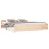 Cadru de pat Super King, alb, 180x200 cm, lemn masiv GartenMobel Dekor