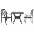 Set mobilier de grădină, 5 piese, bronz, aluminiu turnat GartenMobel Dekor