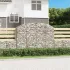 Coș gabion arcuit, 200x50x140/160 cm, fier galvanizat GartenMobel Dekor