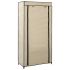 Dulap pantofi din material textil cu capac, maro, 58x28x 106 cm GartenMobel Dekor