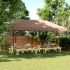 42507  Foldable Tent Pop-Up 3x6 m Cream White GartenMobel Dekor