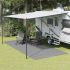 Covoraș de camping, antracit, 5,5x2,5 m GartenMobel Dekor