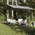 Prelată de camping, gri și portocaliu, 500x294 cm, impermeabilă GartenMobel Dekor