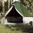 Cort de familie Tipi pentru 6 persoane, verde, impermeabil GartenMobel Dekor