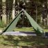 Cort de familie Tipi pentru 8 persoane, verde, impermeabil GartenMobel Dekor
