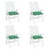 Perne de scaun 2 buc. verde deschis 50x50x7 cm textil oxford GartenMobel Dekor