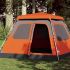 Cort de camping cupolă 4 persoane, setare rapidă, verde GartenMobel Dekor