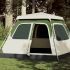 Cort de camping cupolă 4 persoane, setare rapidă, verde GartenMobel Dekor