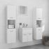 Set mobilier de baie, alb, lemn prelucrat GartenMobel Dekor