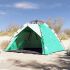 Cort camping 3 persoane verde marin impermeabil setare rapidă GartenMobel Dekor