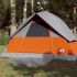 Cort de camping cupolă pentru 3 persoane, albastru, impermeabil GartenMobel Dekor