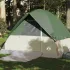 Cort de camping pentru 4 persoane, gri/portocaliu, impermeabil GartenMobel Dekor