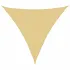 Pânză parasolar, bej, 6x6x6 m, țesătură oxford, triunghiular GartenMobel Dekor