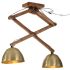 Lampă de tavan 25 W, albastru uzat, 29x18x85 cm, E27 GartenMobel Dekor