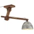 Lampă de tavan, 25 W, alb, 105x30x65-108 cm, E27 GartenMobel Dekor