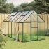 Sere cu cadru de bază, argintiu, 334x169x195 cm, aluminiu GartenMobel Dekor