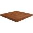 Blat de masă pătrat maro închis 60x60x2,5 cm lemn stejar tratat GartenMobel Dekor