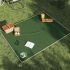 Pătură de picnic cu țăruși, verde, 205x155 cm GartenMobel Dekor