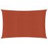Pânză parasolar cărămiziu dreptunghiular 3,5x4,5m HDPE 160 g/m² GartenMobel Dekor