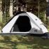 Cort de camping cupolă pentru 6 persoane, verde, impermeabil GartenMobel Dekor