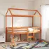 Acoperiș Pat Copii 217x95,5x159 cm Lemn Mass Pin GartenMobel Dekor