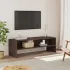 Dulap TV, stejar maro, 120x40x40 cm, lemn prelucrat GartenMobel Dekor