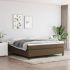 Cadru de pat box spring, gri deschis, 160x200 cm, textil GartenMobel Dekor
