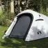 Cort de camping pentru 3 persoane, verde, impermeabil GartenMobel Dekor