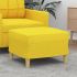 Taburet, negru, 60x50x41 cm, material textil GartenMobel Dekor