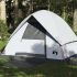 Cort camping cupolă 3 persoane alb, țesătură opacă, impermeabil GartenMobel Dekor
