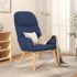 Scaun de relaxare, gri deschis, material textil GartenMobel Dekor