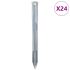 Țăruși de cort, 24 buc., 22 cm, Ø7 mm, oțel galvanizat GartenMobel Dekor