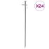 Țăruși de cort, 24 buc., 30 cm, 8 mm, oțel galvanizat GartenMobel Dekor