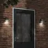 Corpuri de iluminat exterior de perete 2 buc argintiu oțel inox GartenMobel Dekor