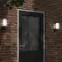 Corp de iluminat exterior de perete, argintiu, oțel inoxidabil GartenMobel Dekor