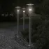 Lampă exterioară de podea, argintiu, 100 cm, oțel inoxidabil GartenMobel Dekor