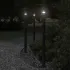Lămpi de podea de exterior 3 buc. negru 60 cm oțel inoxidabil GartenMobel Dekor