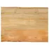 Blat masă cu margini naturale, 100x80x2,5 cm, lemn masiv mango GartenMobel Dekor